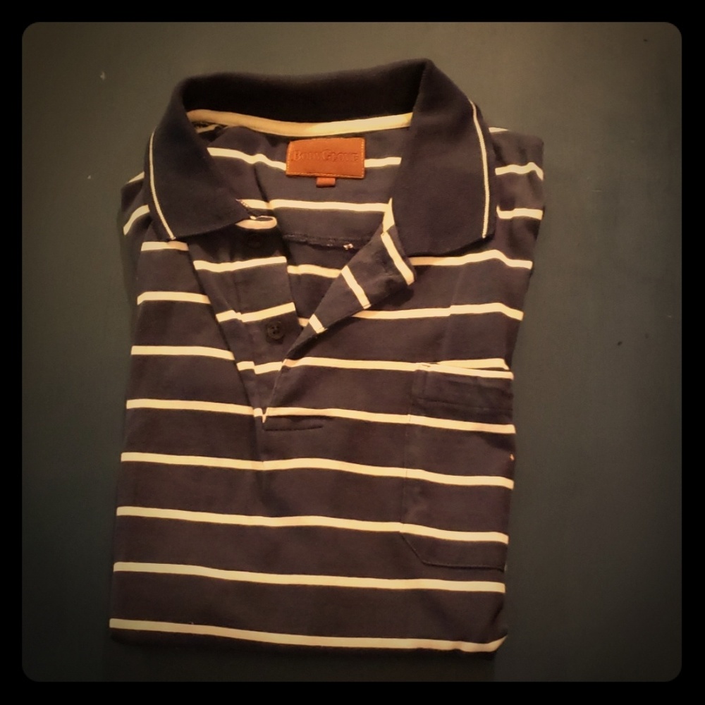 Body Glove, blue, striped Polo